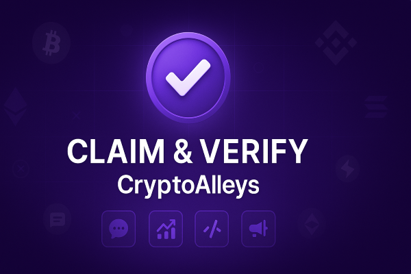 Why Verify & Claim Your Project on CryptoAlleys (Benefits, AMAs, Analytics, Airdrops)