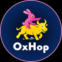 OxHop (OXT) cryptocurrency logo